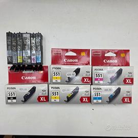 Cartucce Canon 550 XL /551 XL 