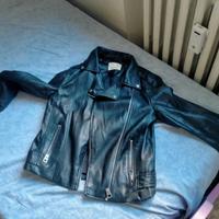 giubbotto in pelle zara