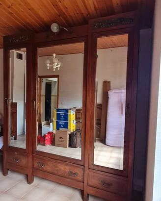 armadio noce fine 800