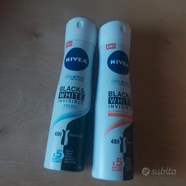 nivea deorante black & white