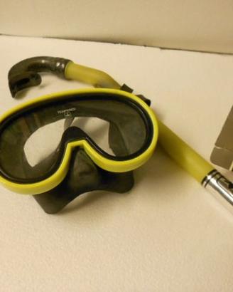 maschera sub junior Technisub con boccaglio