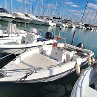 Barca 5.50mt+ motore 40cv 4t pronta a navigare