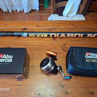 Combo Artico trota torrente Diabolika + Abu Garcia