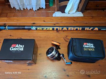 Combo Artico trota torrente Diabolika + Abu Garcia