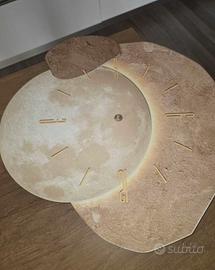 Orologio da Parete in Legno Pianeta Silenzioso