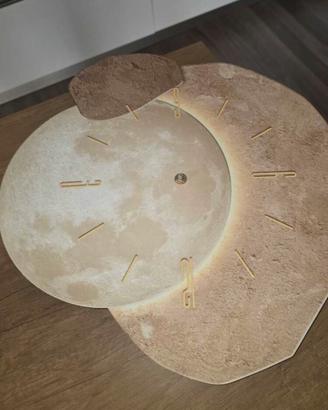Orologio da Parete in Legno Pianeta Silenzioso
