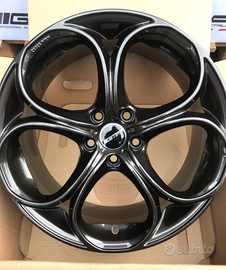 4 CERCHI ALFA STELVIO TONALE 159 9X19 5X110 GMP DR