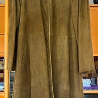 Cappotto vintage in pelle 44/46