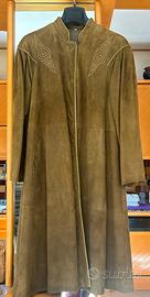 Cappotto vintage in pelle 44/46