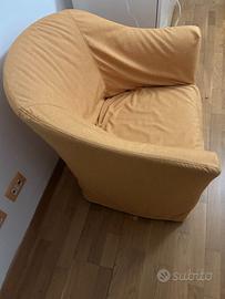 Poltrona a pozzetto