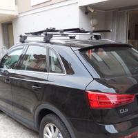 PORTABICI DOPPIO su BARRE AUDI Q3