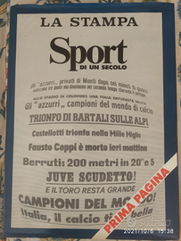 Libro La Stampa "prime pagine"