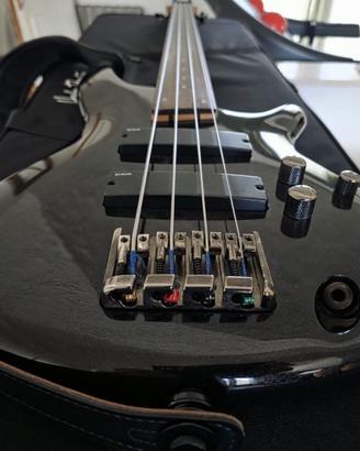 Basso Elettrico  FRETLESS Ibanez SR300F nero metal
