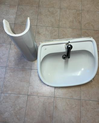 Lavao con colonna Ideal Standard ceramica bianca