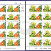 VENEZUELA 1982-1987 lotto 6 Foglietti francobolli