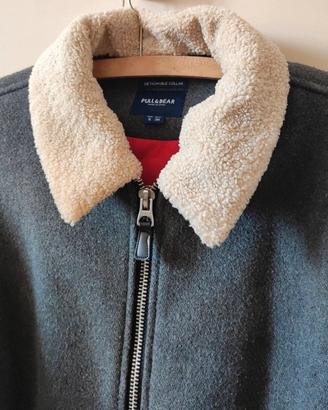 Giacca Bomber Pull & Bear S - Colletto Removibile!