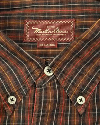 Camicia Vintage Marlboro Classics  RARA - XXL