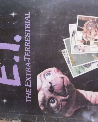 E.T. l'extraterrestre album figurine Panini 1982