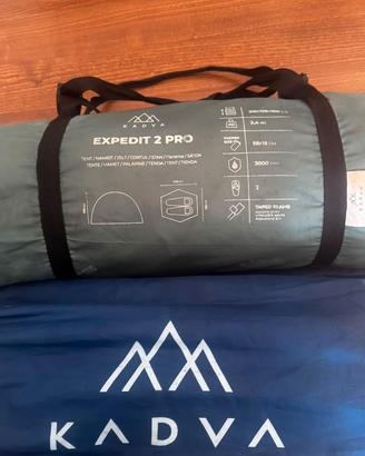 Tenda KADVA EXPEDIT 2 PRO + Materasso KADVA DOUBLE