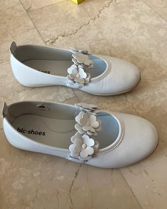 Ballerine bambine color bianco