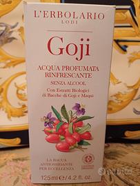 acqua profumata Erbolario Goji nuova