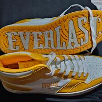 sneakers alte da uomo Everlast bianche e gialle