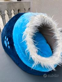 Cuccia a igloo per gatti – Morbida e imbottita