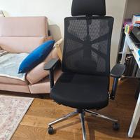 Sedia da ufficio con ruote