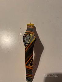Orologio Scraak arancione in plastica