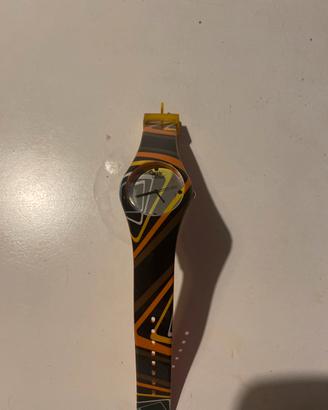 Orologio Scraak arancione in plastica