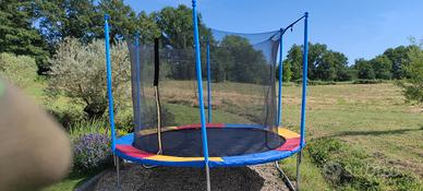 TAPPETO ELASTICO diametro 3 metri, alto 2,60 top!!