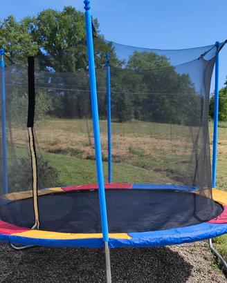 TAPPETO ELASTICO diametro 3 metri, alto 2,60 top!!