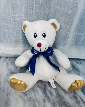 Peluche Orso Bianco Baci Perugina 