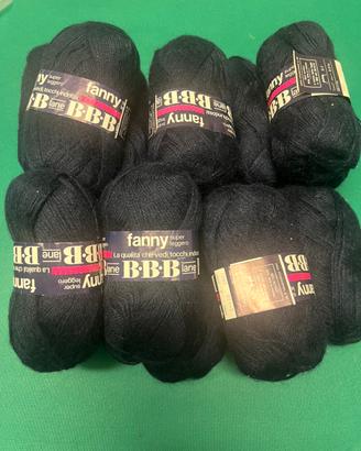 15 gomitoli lana-acrilico-mohair