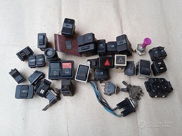 LOTTO interruttori cruscotto per auto d'epoca