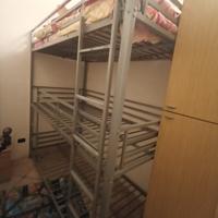 letto a castello 3 posti 
