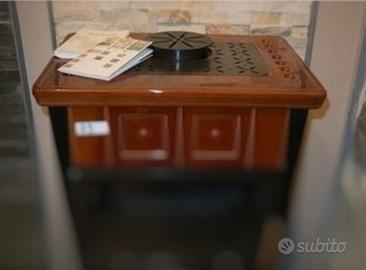 Palazzetti coperchio ceram. marrone Rebecca/Luisa