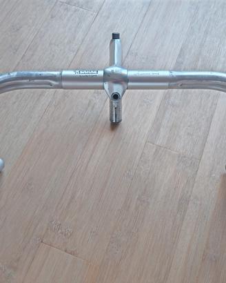 Vintage piega 3t + manubrio Modolo Sakae