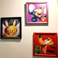 Quadri vari Personaggi cartoni animati