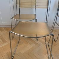 4 sedie spaghetti Belotti Alias anni 70