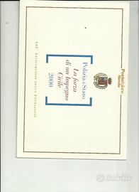 lotto di 4 folder 2000-2002-2002- 2004-poste itali