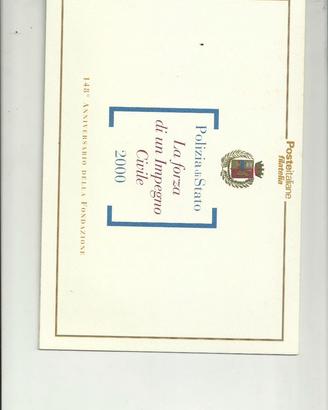 lotto di 4 folder 2000-2002-2002- 2004-poste itali