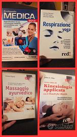 4 DVD del benessere Massaggio, Yoga e Medicina 
