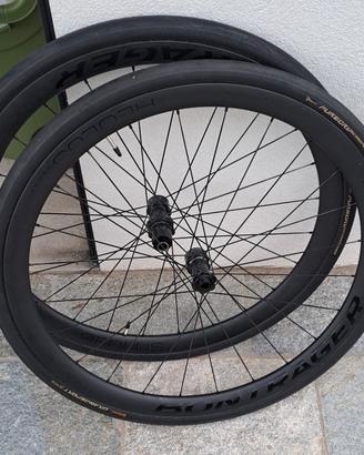Coppia  ruote bici da corsa BONTRAGER AEOLUS 37