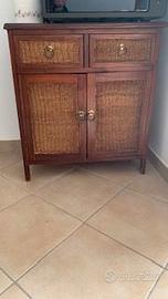 Credenza Marinara  in Legno e Corda