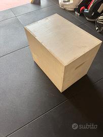 Box pliometrico in legno Dacathlon 40-50-60 cm