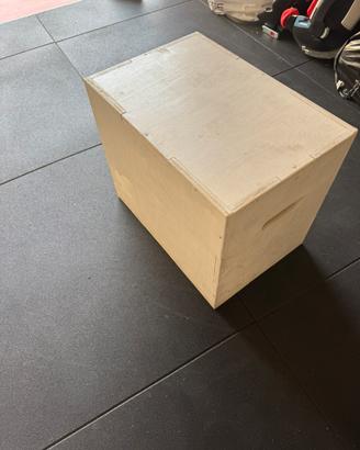 Box pliometrico in legno Dacathlon 40-50-60 cm