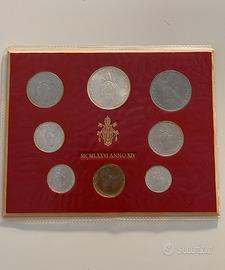 Divisionale Vaticano Anno 1976 FDC CON ARGENTO