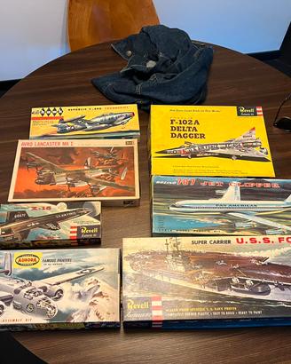 Rari Modellini vintage Revell Aurora Hawk anni 50