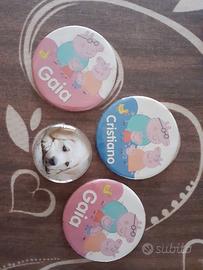 Calamite Peppa Pig con nomi